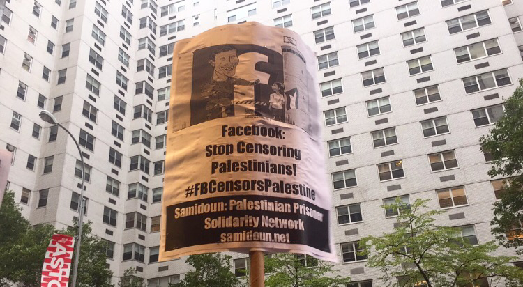 At Company’s New York Office, Activists Protest Facebook’s Collaboration with Israel on Political Repression